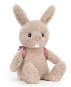 jellycat 背包兔龅牙兔公仔