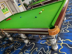 二手绅迪钢库斯诺克台球桌  英式台球桌