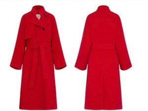 全新正品moco摩安珂 高端Edition 经典红色大衣10