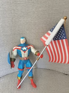 漫威marvel 动漫美国队长英雄关节可动人偶玩具