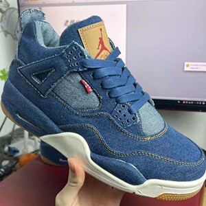 aj4蓝牛仔