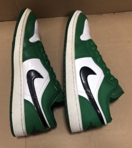 正品耐克nike air jordan 1 aj1小凯尔特人