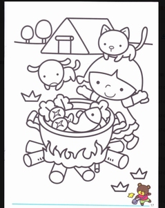 儿童铅笔画描绘