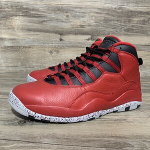 air jordan 10 aj10 黑红 大红 公牛