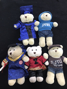 复旦大学熊上海交通大学熊清华大学熊玩偶公仔