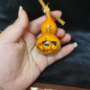 兔子烙画