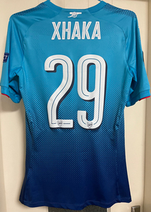 阿森纳1718赛季球员版更衣室版球衣29号欧联杯扎卡