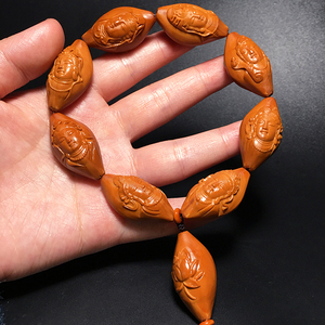 85*3.4核雕师赵晗《八宝观音》