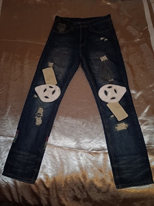 000人付款淘宝clot长寿牛仔裤 陈冠希同款貌似性感小豹1