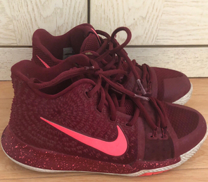 欧文3 酒红色 gs大童款 女款 37.5 气垫饱满 包裹好