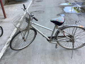 日本二手普利司通自行车 内三速.市内自提.可小刀
