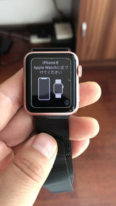 i watch苹果手表 二代 s1 38mm ,屏幕一直贴膜