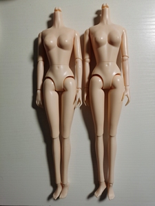 六分娃娃素体 关节体 芭比可儿licca兵人朵精灵