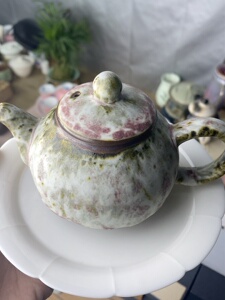 全新黄丽君绝版樱花釉茶壶 容量200毫升 底款天福 直播精选