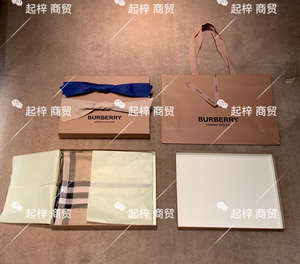 burberry巴宝莉bbr博柏利新款专柜购物纸袋手提袋