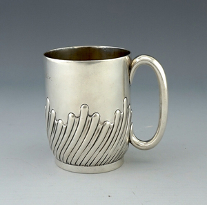 野猫喵淘宝西洋 古董 纯银器 英国 不列颠银 纯银杯 水杯 茶杯 果汁