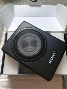 二手拆车日本索尼sony八寸超薄低音炮,汽车音响 车载音响低