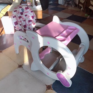 baby first 儿童餐椅 宝贝第一餐椅,可当学习桌,画