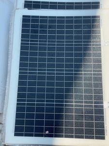 太阳能光伏板，小瑕疵板子50w，柔性光伏板，适用于房车，2张