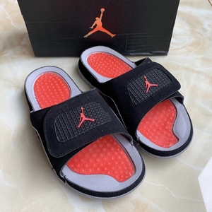aj4拖鞋 黑红 40 正品jordan拖鞋aj拖鞋乔丹