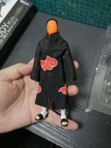 火影 1/12 shf 面具男带土 晓组织 阿飞 可动人偶