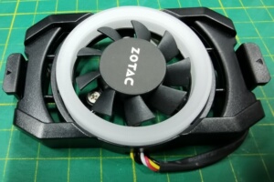 索泰显卡 背板风扇  rgb小风扇