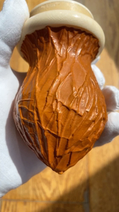 卷毛韩的孤品草纸鸡心蝈蝈葫芦,本落,极品尖子,无瑕疵,进过有