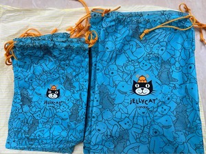 jellycat 官方正品蓝色无纺布防尘袋