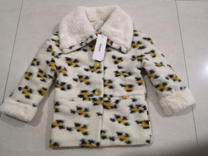 【特卖】童装【爱法贝】儿童冬季冬装羊毛呢大衣棉衣外套