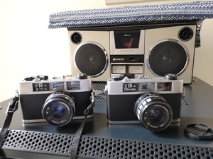 2台凤凰205A老相机\自已做的贴皮300包邮全国，注:只做