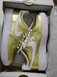 nike/耐克 空军一号 air force1 金色