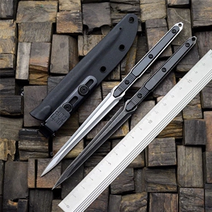 茶刀茶锥翘茶工具hn9破冰锥未开刃440c不锈钢锥茶针车载工