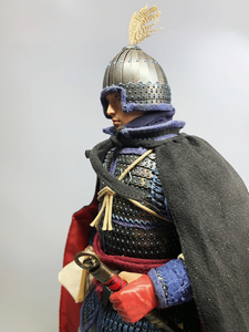 1/6汉朝兵人 自制筒袖铠 汉代甲胄 手工盔甲