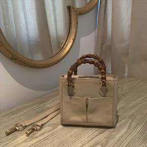 gucci古驰中古竹节mini戴妃包手提包 斜挎包 mini