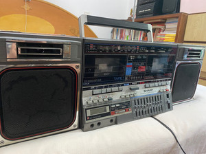 二手日本夏普/声宝gf-800收录机 录音机 收音机 磁带机