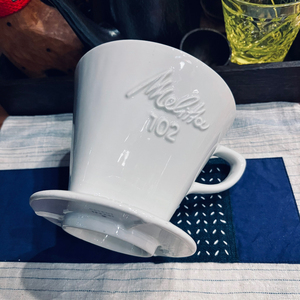 melitta梅丽塔 1962年瑞版102花体扇形滤杯 筋骨