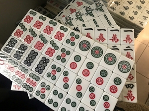 搓牛牛麻将牌筒子功二八杠筒子牌推筒子专用麻将饼子斗牛160人付款29