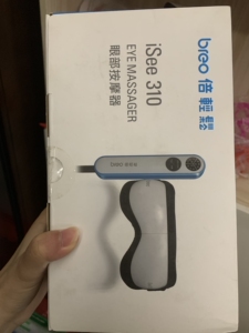 倍轻松(breo)眼部按摩器isee310,全新,家里有2个