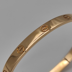 卡地亚男士手镯黄金