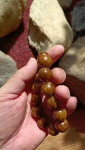 河磨玉红皮手串