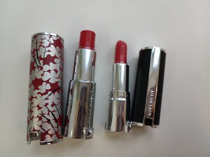 59脾气这酸性啊淘宝纪梵希325圣水红,日期不记得了,壳子有污渍,卸妆