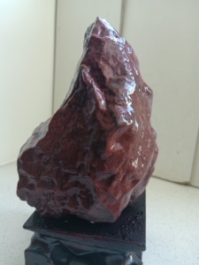 00同款货源19188君子兰淘宝新疆哈密地表戈壁红碧玉原石,带黄金斑