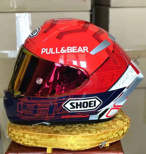 机车头盔红蚂蚁