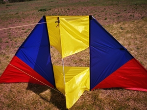 追风者立体三角风筝,天窗风筝,544伞布碳杆至尊版,3米7015