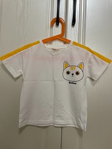 BIRRYSHOP KIDS儿童夏季短袖T恤，110码，白色