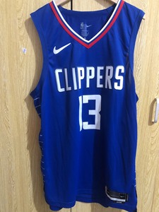 au球员版球衣 快船13号乔治球衣 其他球员可定制 l码现_阿里巴巴找货