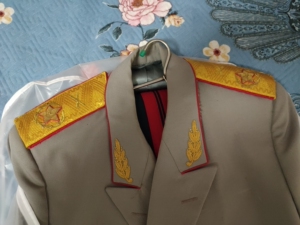 苏联m69条例 炮兵元帅礼服 节假日礼服 肩章