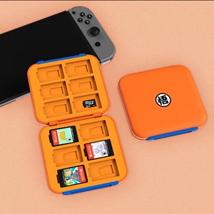 良值龙珠限定switch游戏卡带收纳盒ns内存卡12枚磁吸卡