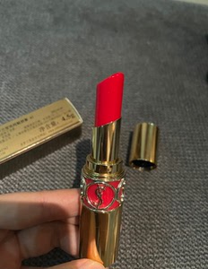 ysl圆管45 小细闪水红色 专柜购 一直扔在一个包里有划痕