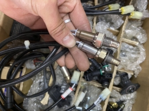 全新库存摩托车氧传感器 踏板车125氧传感器 小忍者地平线氧